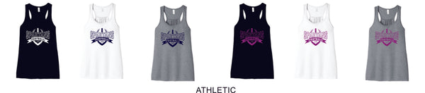 Spartans Flowy Tank- 7 designs- Matte or Glitter