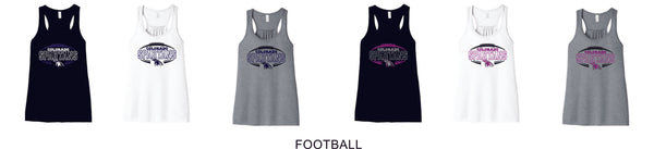 Spartans Flowy Tank- 7 designs- Matte or Glitter