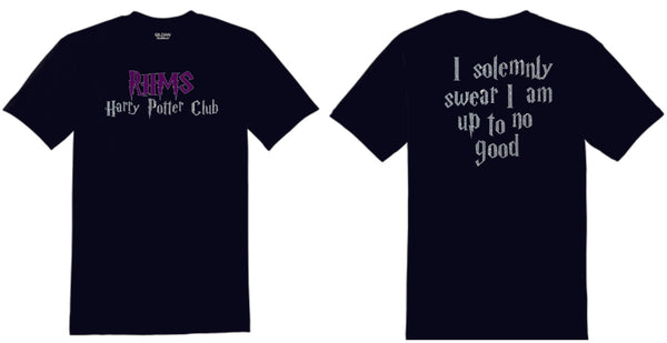 RHMS Harry Potter Club Basic Trouble Tee- Matte or Glitter