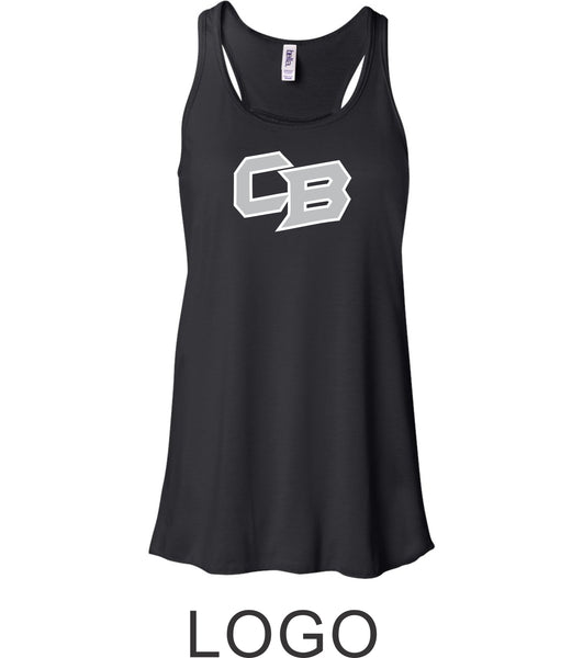 CO Baseball Ladies and Girls Flowy Tank- 7 designs- Matte or Glitter