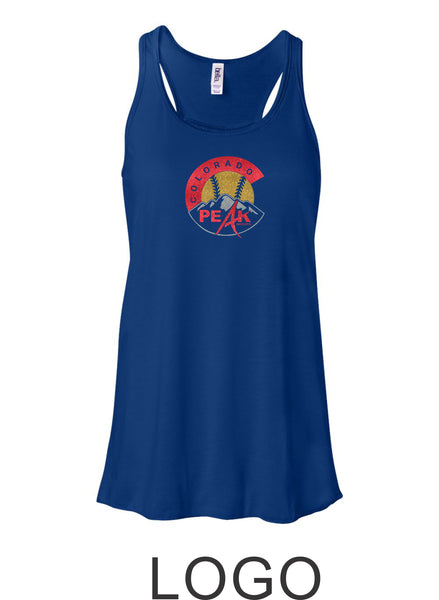 Peak Flowy Tank- 2 designs- Matte or Glitter