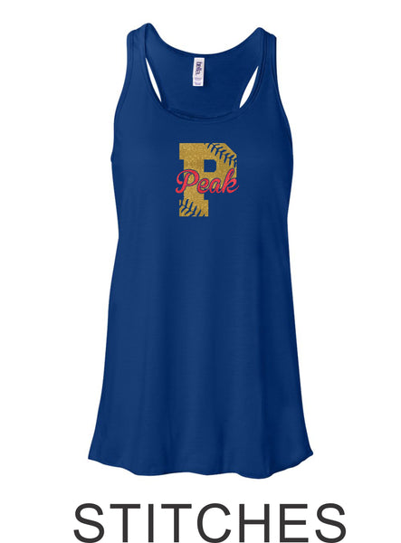 Peak Flowy Tank- 2 designs- Matte or Glitter