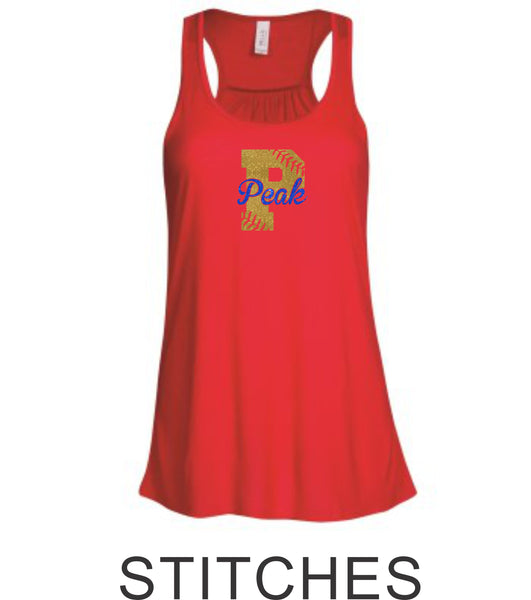 Peak Flowy Tank- 2 designs- Matte or Glitter
