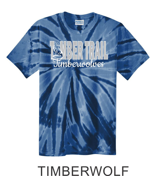 Timber Trail Tie Dye Tee- 5 Designs- Matter or Glitter