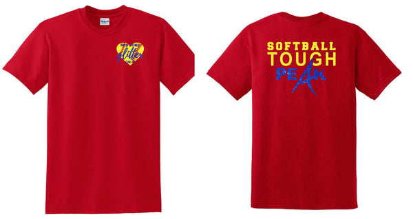 Peak Softball Unisex Softball Tough Tee