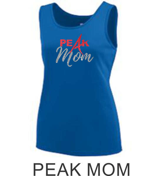 Peak Training Tank- Girls or Ladies- Matte or Glitter