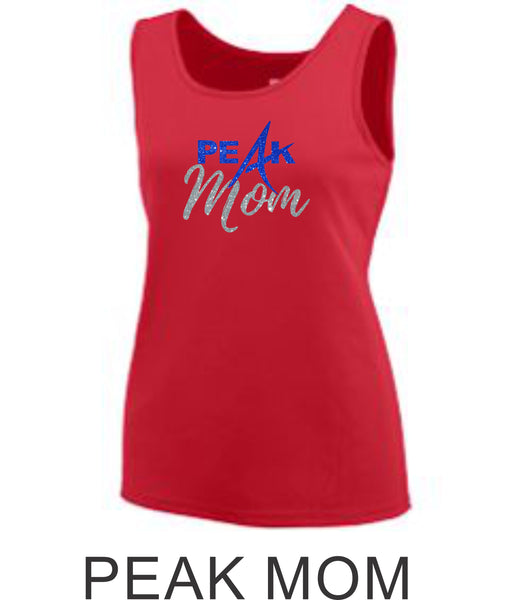 Peak Training Tank- Girls or Ladies- Matte or Glitter