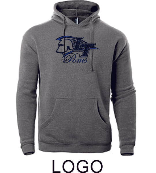 LT Poms Unisex Hoodie - 2 Designs - Matte or Glitter