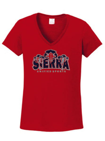 Sierra Unified Ladies Short Sleeve Tee - Matte or Glitter