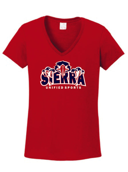 Sierra Unified Ladies Short Sleeve Tee - Matte or Glitter