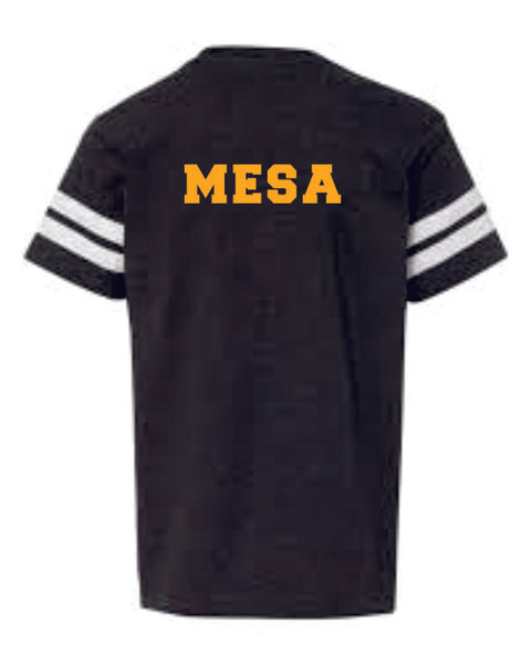 Mesa ms Curvy Ladies Varsity Tee- Matte or Glitter