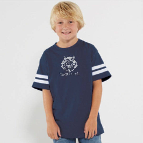 Timber Trail Varsity Tee- Youth, Ladies, Unisex, Curvy Sizes