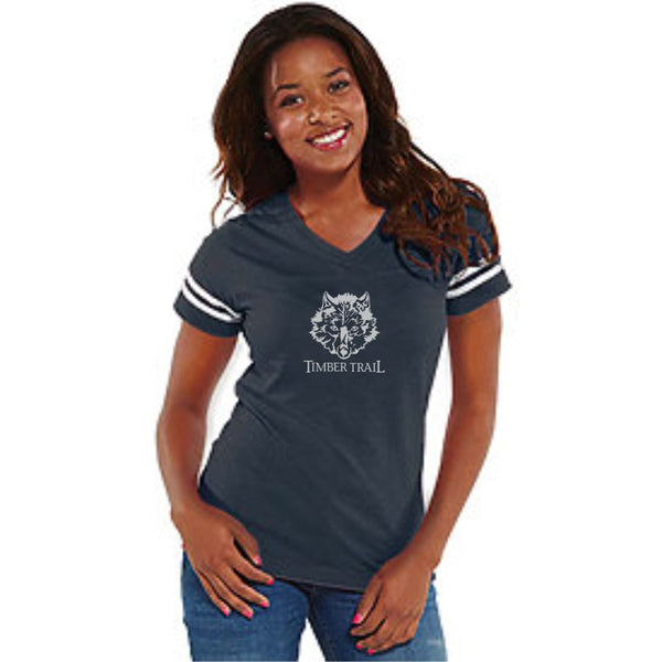 Timber Trail Varsity Tee- Youth, Ladies, Unisex, Curvy Sizes