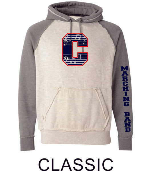 Chap Band Vintage Heathered Hoodie