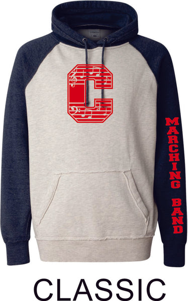 Chap Band Vintage Heathered Hoodie