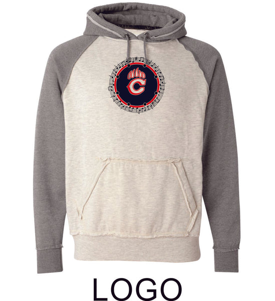 Chap Band Vintage Heathered Hoodie