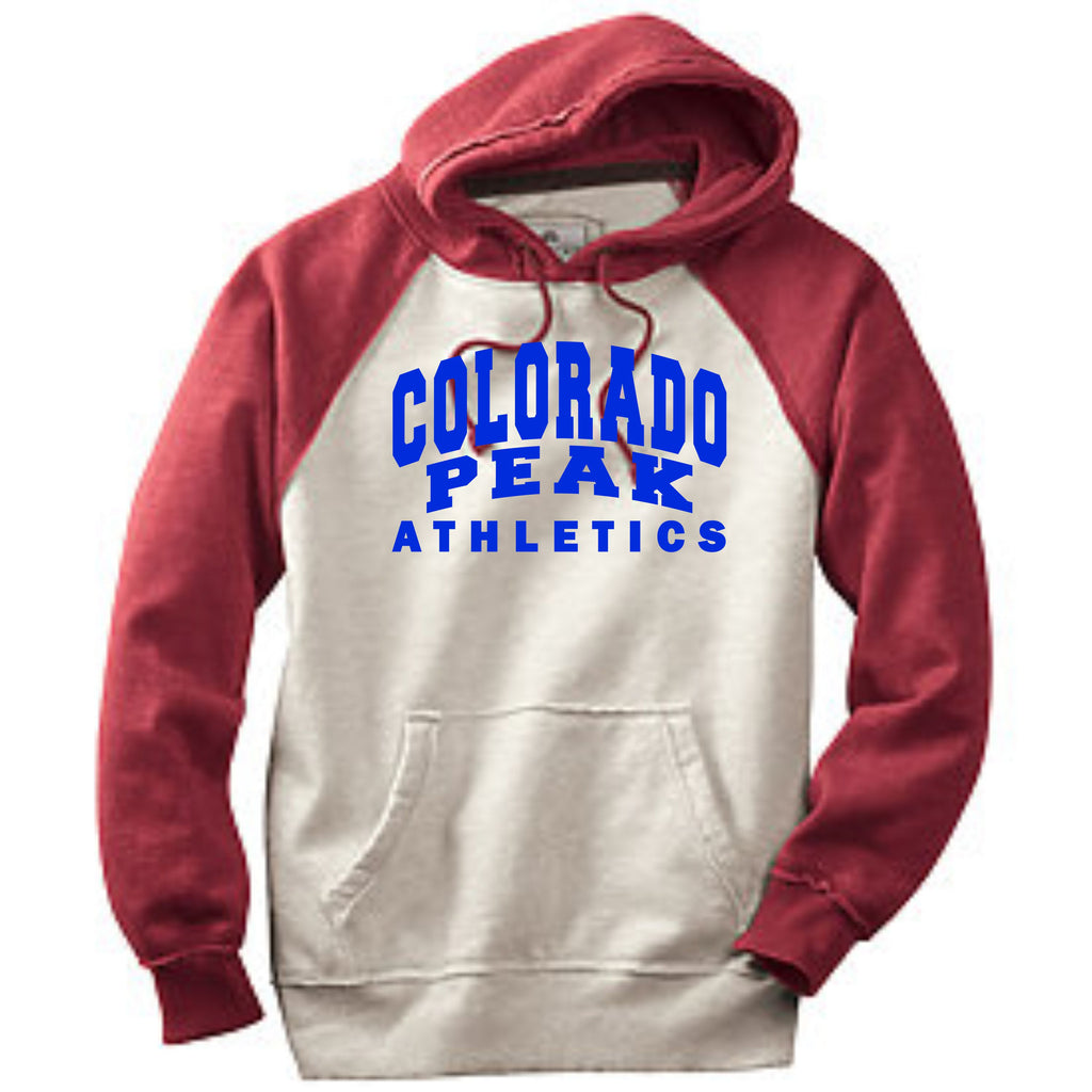 Peak Softball Vintage Heathered Hoodie