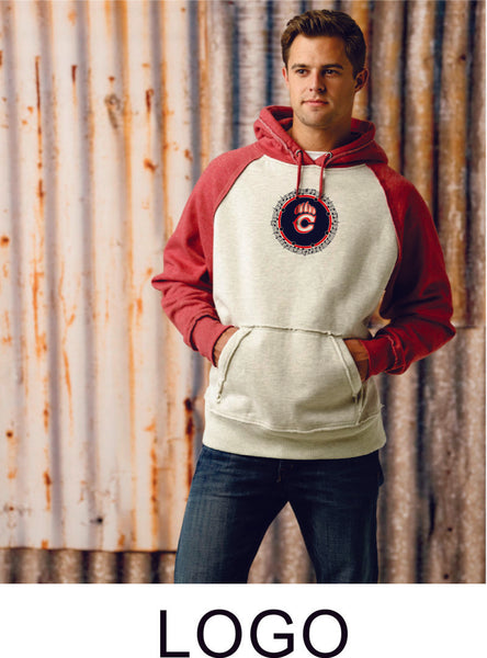 Chap Band Vintage Heathered Hoodie
