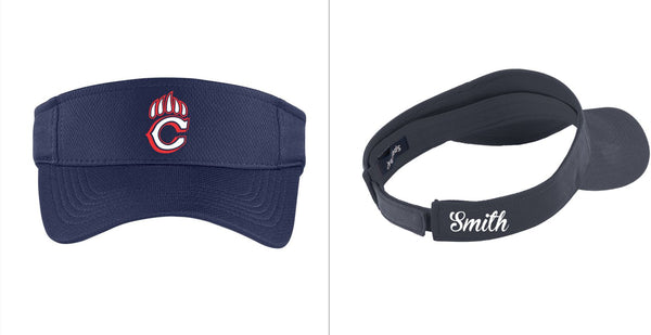 Chap Soccer Visor- matte or glitter