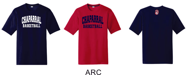 Chap Basketball Sport-Tek Unisex Wicking Tee - 4 designs