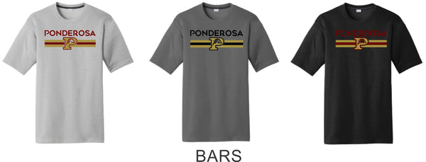 Pondo POMS Cotton Touch Wicking Tee- 4 Designs