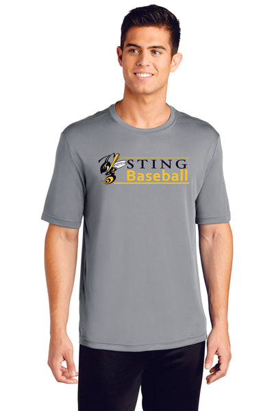 Sting Wicking Tee- 3 designs- 4 colors