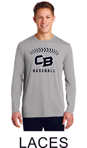CO Baseball Long Sleeve Wicking Tee- 7 designs