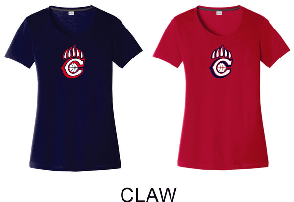 Chap Basketball Sport-Tek Ladies Wicking Tee - 4 designs