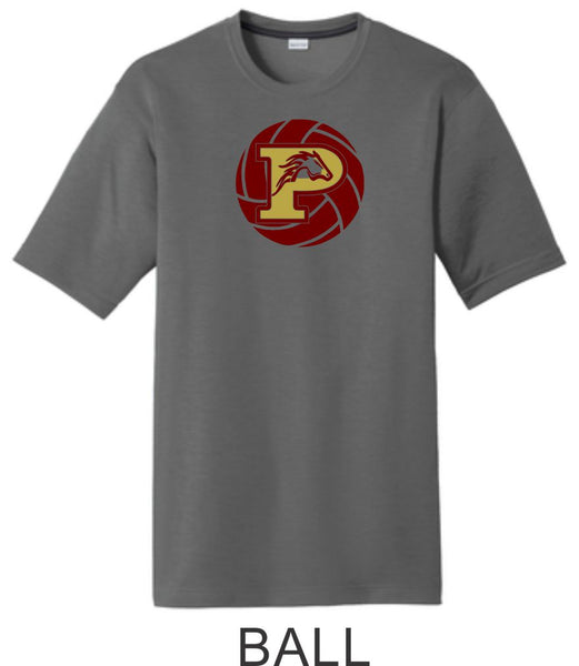 Pondo Volleyball Cotton Touch Wicking Tee- 4 Designs