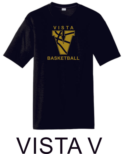 MVHS Basketball Sport Tek Wicking Tee- 3 designs