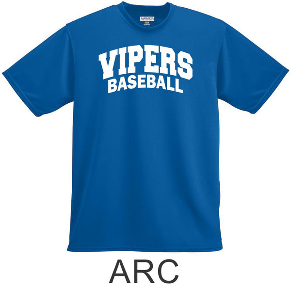Vipers Wicking T-Shirt in 3 Designs