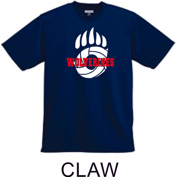 Chap Volleyball Wicking T-Shirt in 4 Designs
