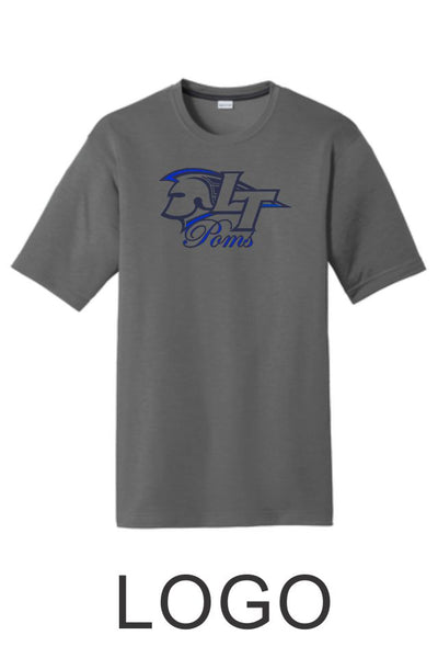 LT Poms Sport-Tek Unisex Wicking Tee -2 designs