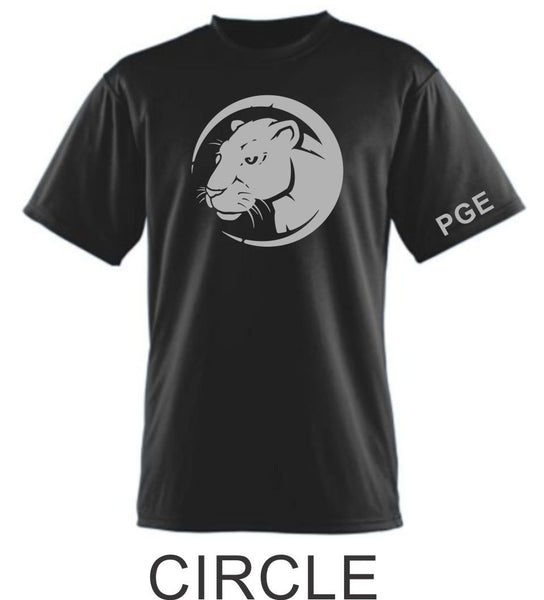 PGE Black Wicking T-Shirt- 3 Designs