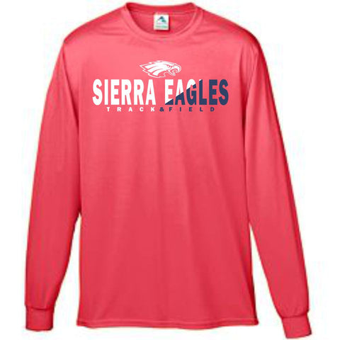 Sierra Track & Field LS Wicking Shirt- Basic