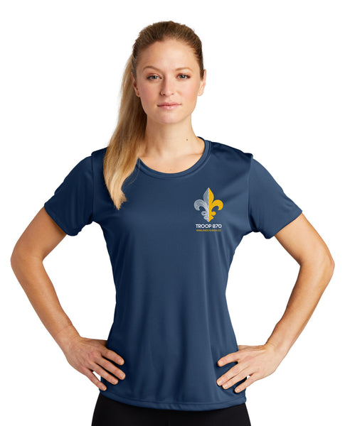 Troop 870 Wicking Tee- Youth, Ladies, Unisex sizes