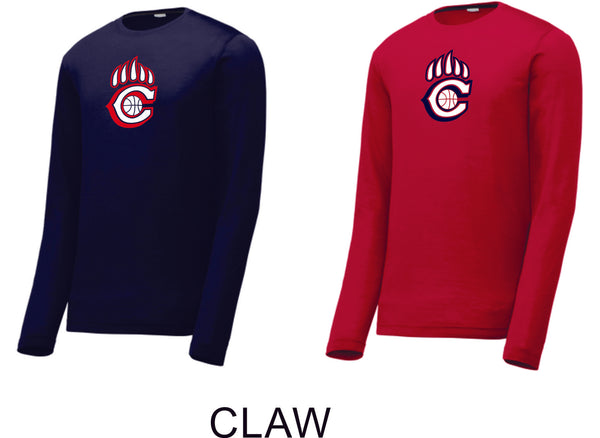 Chap Basketball Sport-Tek Unisex Long Sleeve Tee - 4 designs