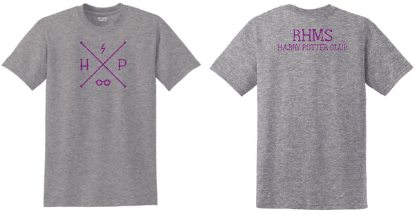 RHMS Harry Potter Club Basic Glasses Tee- Matte or Glitter