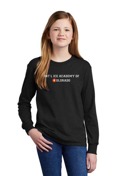 Ice Academy Youth Long Sleeve Tee