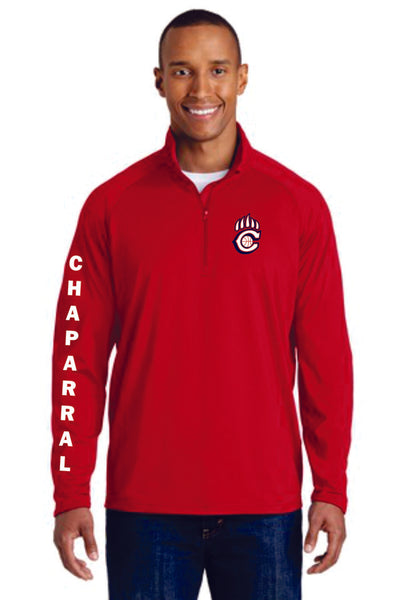 Chap Basketball Unisex Sport Wick 1/2 Zip Pullover