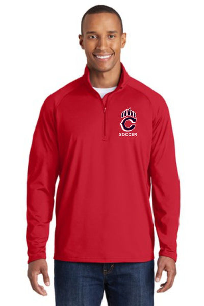 Chap Soccer Unisex Sport Wick 1/2 Zip Pullover